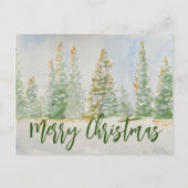 Vrolijk kerstbriefkaart briefkaart (Voorkant)