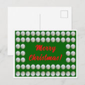 Vrolijk kerstBriefkaart Briefkaart (Voorkant / Achterkant)