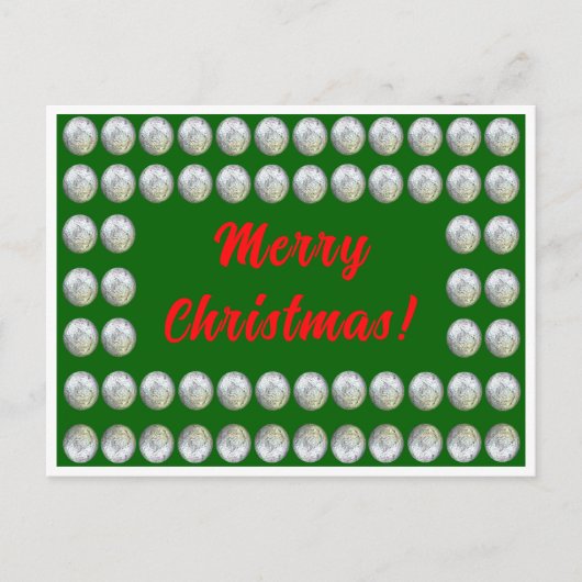 Vrolijk kerstBriefkaart Briefkaart (Voorkant)