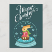 Vrolijk kerstBriefkaart Briefkaart (Voorkant)