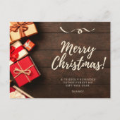 Vrolijk kerstBriefkaart Briefkaart (Voorkant)