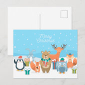 Vrolijk kerstBriefkaart Briefkaart (Voorkant / Achterkant)