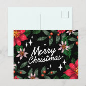 Vrolijk kerstBriefkaart Briefkaart (Voorkant / Achterkant)