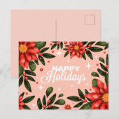 Vrolijk kerstBriefkaart Briefkaart (Voorkant / Achterkant)