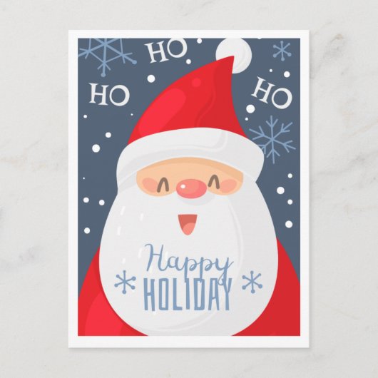 Vrolijk kerstBriefkaart Briefkaart (Voorkant)