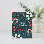 Vrolijk kerstBriefkaart Briefkaart (Staand voorkant)
