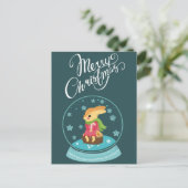 Vrolijk kerstBriefkaart Briefkaart (Staand voorkant)