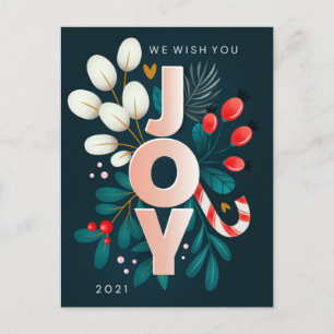 Vrolijk kerstBriefkaart Briefkaart