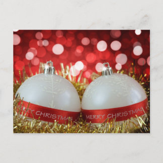 Vrolijk kerstbriefkaart feestdagenkaart