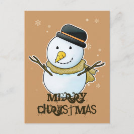 Vrolijk kerstBriefkaart Feestdagenkaart