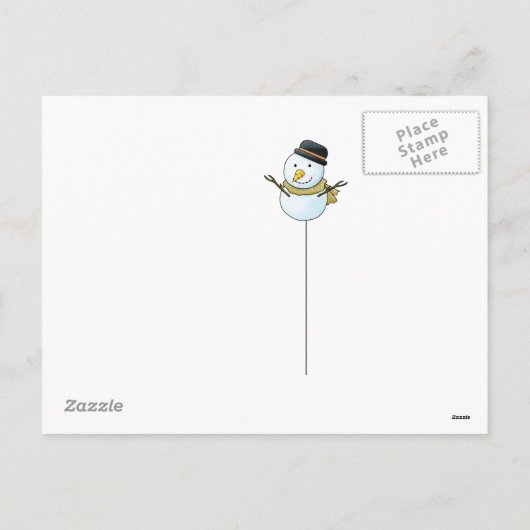 Vrolijk kerstBriefkaart Feestdagenkaart (Achterkant)