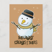 Vrolijk kerstBriefkaart Feestdagenkaart (Voorkant)