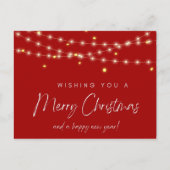 Vrolijk kerstBriefkaart Feestdagenkaart (Voorkant)