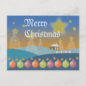 Vrolijk kerstBriefkaart Feestdagenkaart (Voorkant)