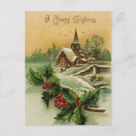 Vrolijk kerstBriefkaart Feestdagenkaart