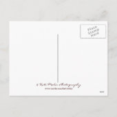 Vrolijk kerstbriefkaart feestdagenkaart (Achterkant)