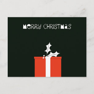 Vrolijk kerstBriefkaart Feestdagenkaart