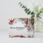 Vrolijk kerstBriefkaart - Speciaal Briefkaart (Staand voorkant)