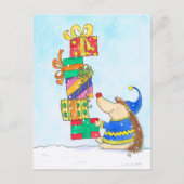 Vrolijk kerstbriefkaart van Nicole Janes Briefkaart (Voorkant)