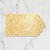 Vrolijk kerstcadeat cadeaulabels (Voorkant (horizontaal))