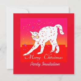 Vrolijk kerstcadeat kaart