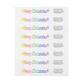 Vrolijk kerstcadeau (Vel)