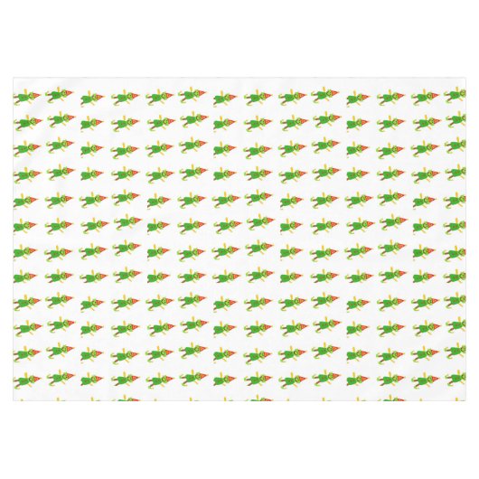 Vrolijk kerstcadeau, Elf Tafelkleed (Voorkant (Horizontaal))