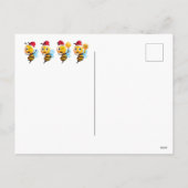 Vrolijk kerstcadeau feestdagenkaart (Achterkant)