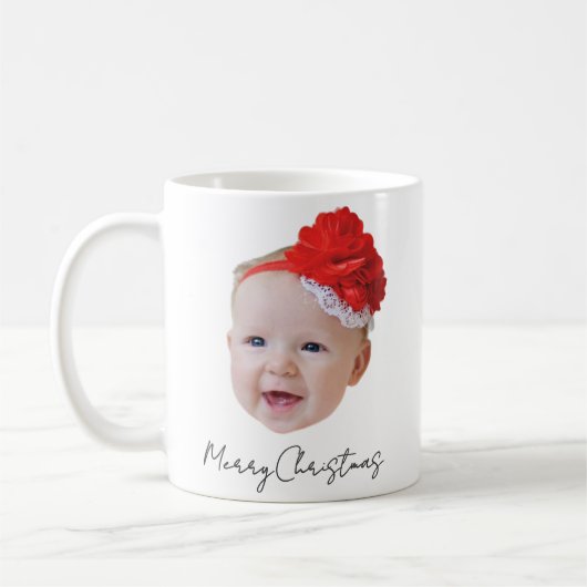 Vrolijk kerstcadeau idee koffiemok (Links)
