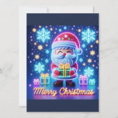 Vrolijk kerstcadeau kaart (Voorkant)