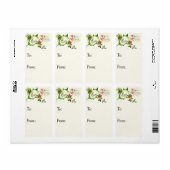  vrolijk kerstcadeau Label (Full Sheet)