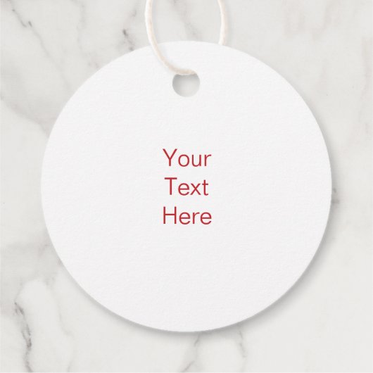 Vrolijk kerstcadeau Label met Holiday Wreath (Achterkant)