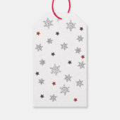 Vrolijk kerstcadeau Labels Nieuwjaarsboom Cadeaulabel (Achterkant)