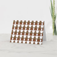 Vrolijk kerstcadeau Lady Holiday Cookie