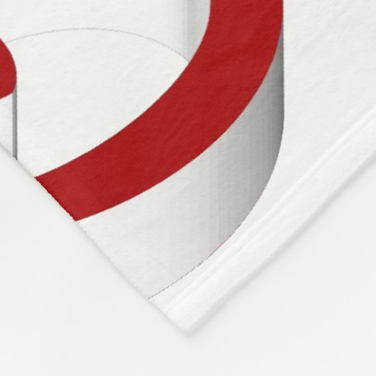 Vrolijk kerstcadeau met rood groen script fleece deken (Hoek)