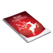 Vrolijk kerstcadeau notitieboek (Rechterzijde)