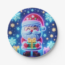 Vrolijk kerstcadeau Poster Papieren Bordje