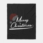 Vrolijk kerstcadeau Sinterklaas Fleece Deken (Voorkant)