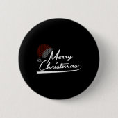 Vrolijk kerstcadeau Sinterklaas Ronde Button 5,7 Cm (Voorkant)
