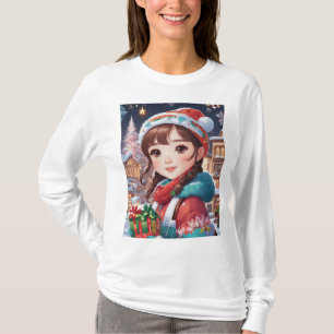Vrolijk kerstcadeau t-shirt
