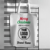 Vrolijk kerstcadeau van het bedrijf Branded Christ Tote Bag
