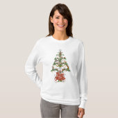 Vrolijk kerstcadeau van LOVER'S GIFT T-shirt (Voorkant volledig)