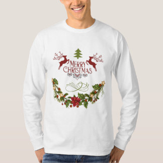 Vrolijk kerstcadeau voor  lange hoes t-shirt