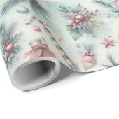 Vrolijk kerstcadeaupapier cadeaupapier (Rol Hoek)