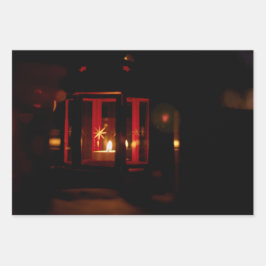 Vrolijk kerstcadeaupapier! inpakpapier vel