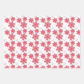 Vrolijk kerstcadeaupapier met foto's ompakken inpakpapier vel (Voorkant 2)