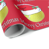 Vrolijk kerstcadeaupapier voor kerstcadeaubonnen cadeaupapier (Rol Hoek)