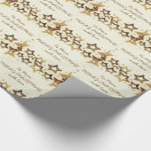 Vrolijk kerstcadeaupapier voor kerstmis met Star G Cadeaupapier (Hoek)