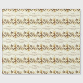 Vrolijk kerstcadeaupapier voor kerstmis met Star G Cadeaupapier (Vlak)