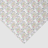 Vrolijk kerstcadeaupapier voor nieuwjaarse feestje tissuepapier (Detail)